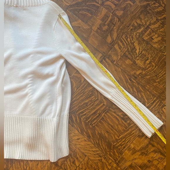 INC Cream Shawl Collar Cardigan - Size XS - Picture 11 of 16